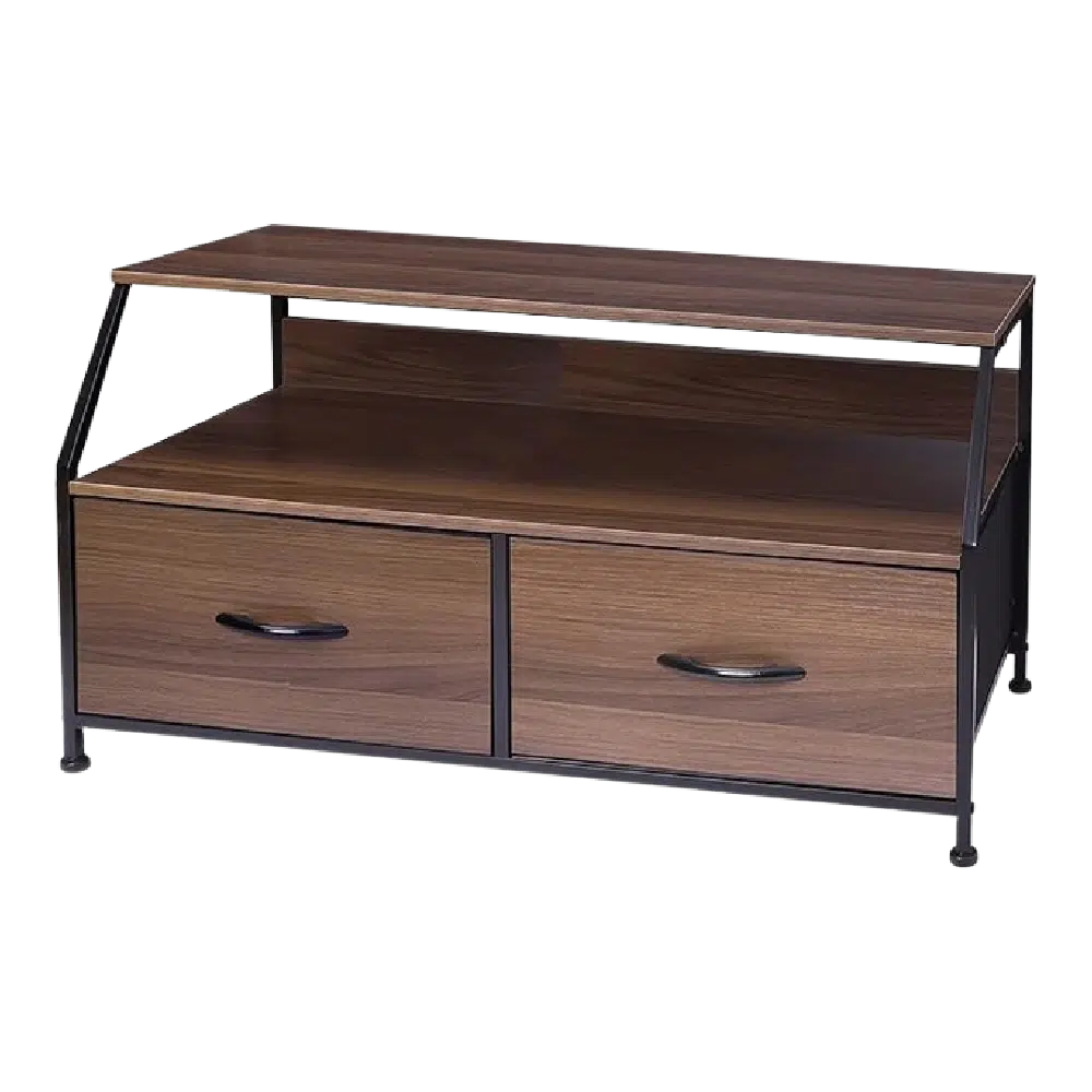 CENTRO ENTRETENIMIENTO KENNEDY 2 GAVETAS 93CM ANCHO 302311