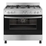 COCINA A GAS 36'' FRIGIDAIRE FNGD90JWWS 5Q