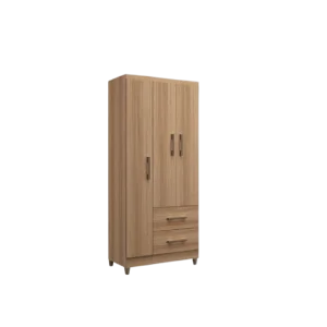 ROPERO 3 PUERTAS 2 GAVETAS ROBLE KENNEDY 819-0021