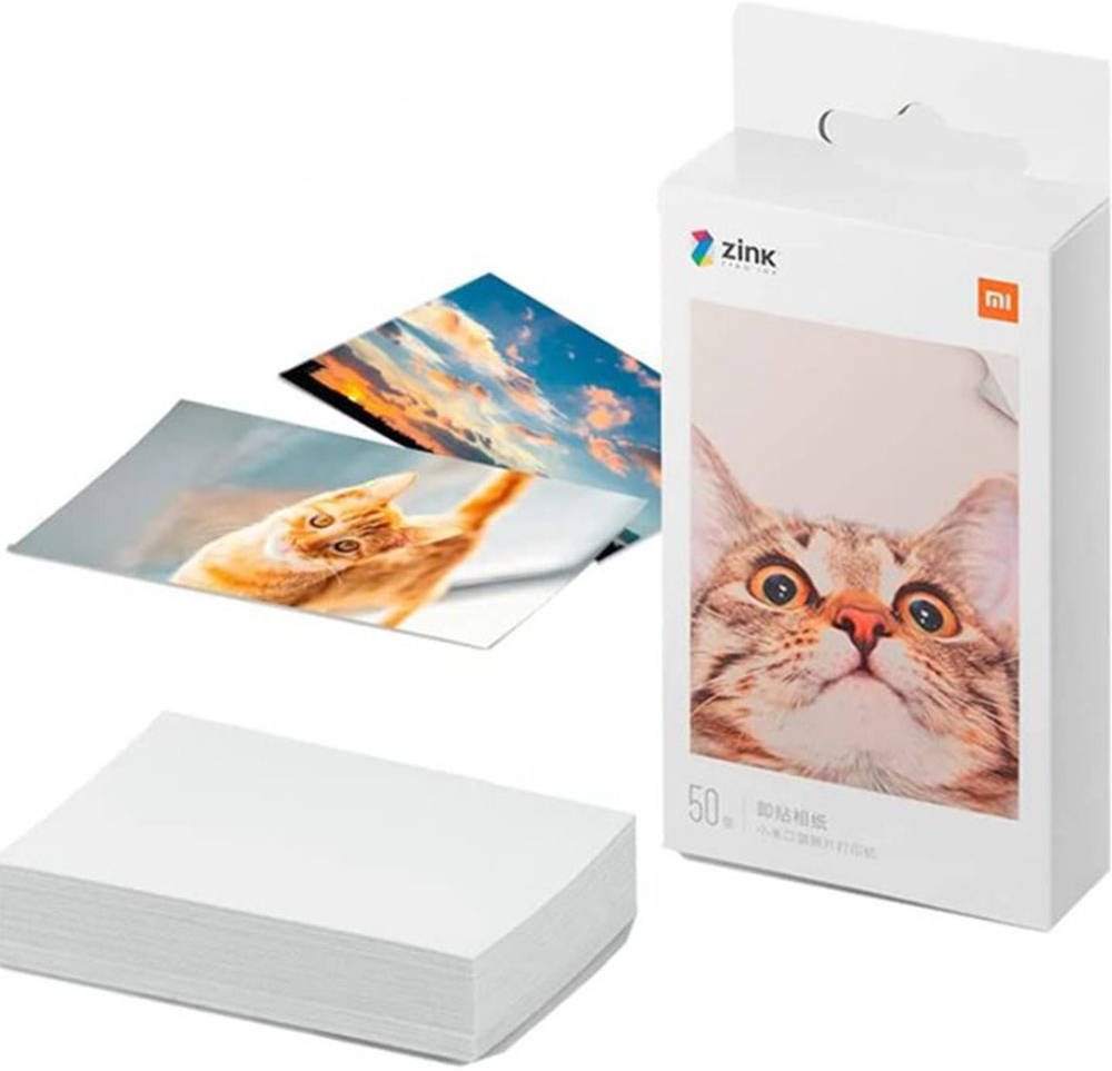 Mi Portable Photo Printer Paper (2x3-inch, 20-sheets)