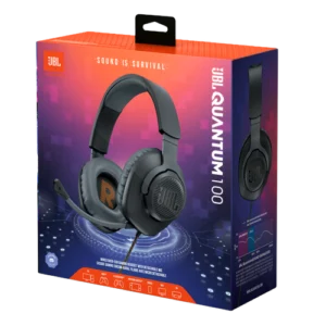 JBL QUANTUM 100 M2 HEADPHONE GAMING WIRED OVER EAR WITH MIC 3.5MM