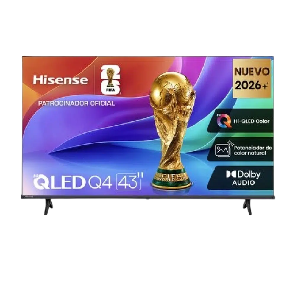 SMART TV HISENSE 43" 43Q4SV Q4 MODEL HI-QLED VIDAA