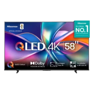 SMART TV HISENSE 58" 58Q6QV Q6 MODEL HI-QLED VIDAA