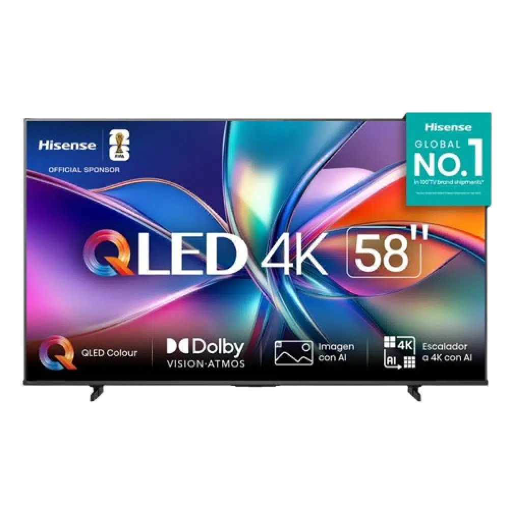 SMART TV HISENSE 58" 58Q6QV Q6 MODEL HI-QLED VIDAA
