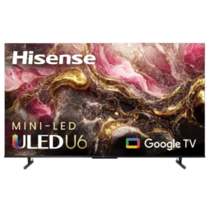 SMART TV HISENSE 75" 75U6ESV U6 MODEL QLED MINILED VIDAA GOOGLE TV