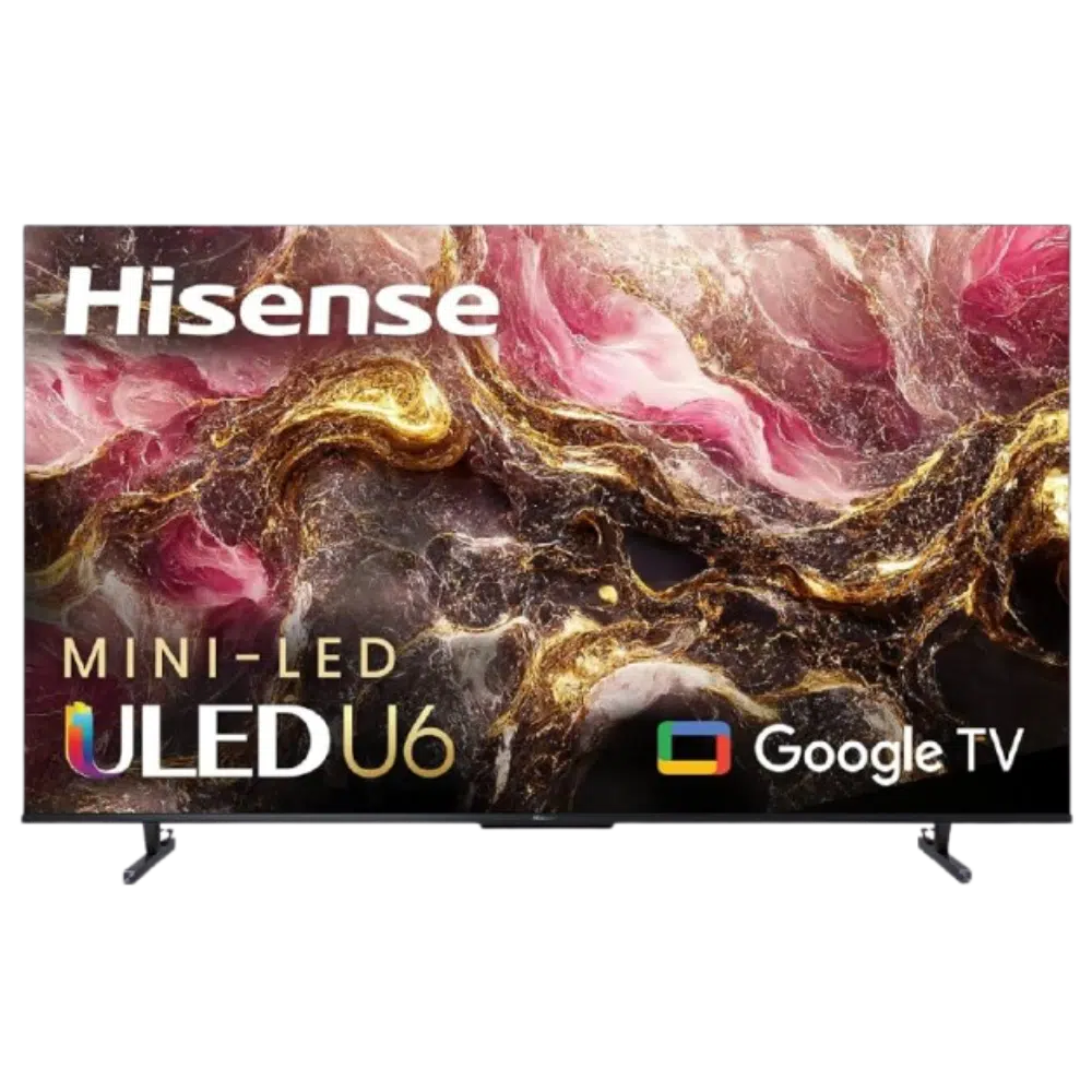 SMART TV HISENSE 75" 75U6ESV U6 MODEL QLED MINILED VIDAA GOOGLE TV
