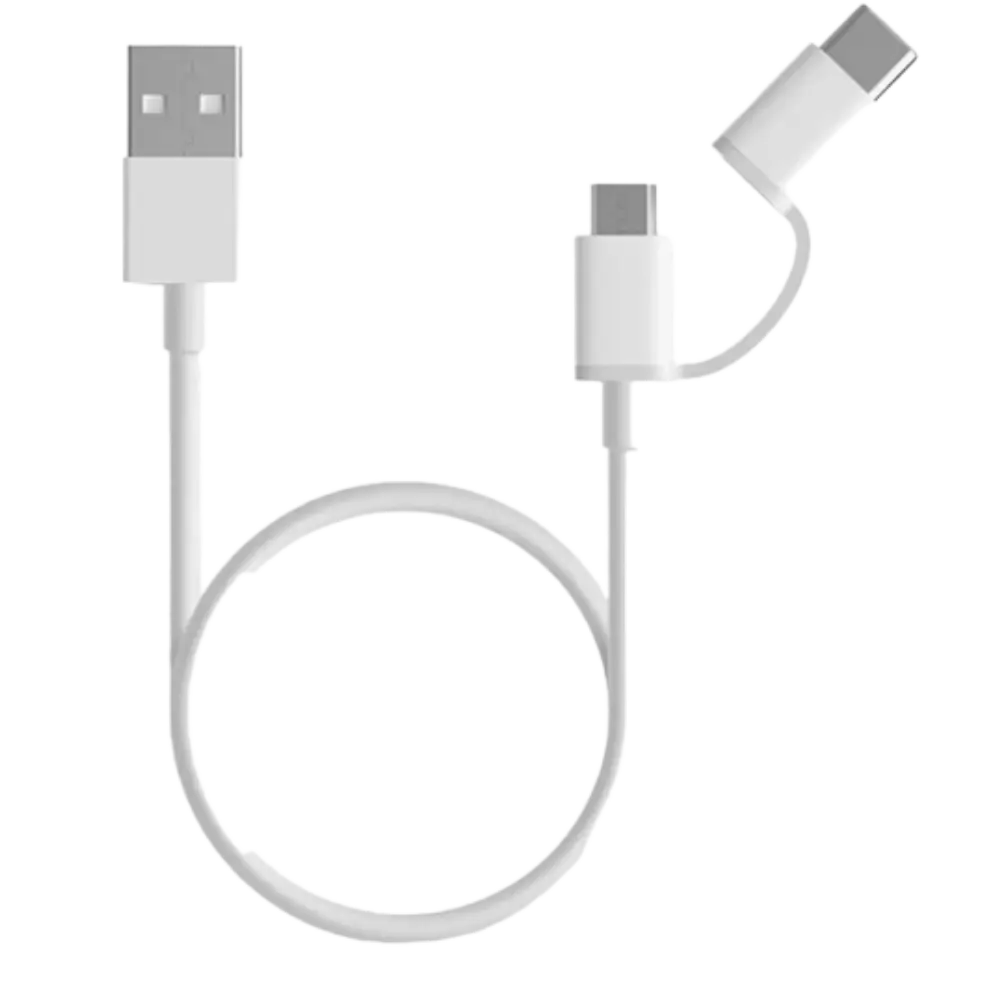 XIAOMI MI CABLE USB 2-in-1 30CM (Micro USB to Type C)