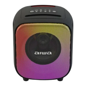 BOCINA PORTATIL AIWA AWAB81 BLUETOOTH 40W RMS LUCES LED TWS