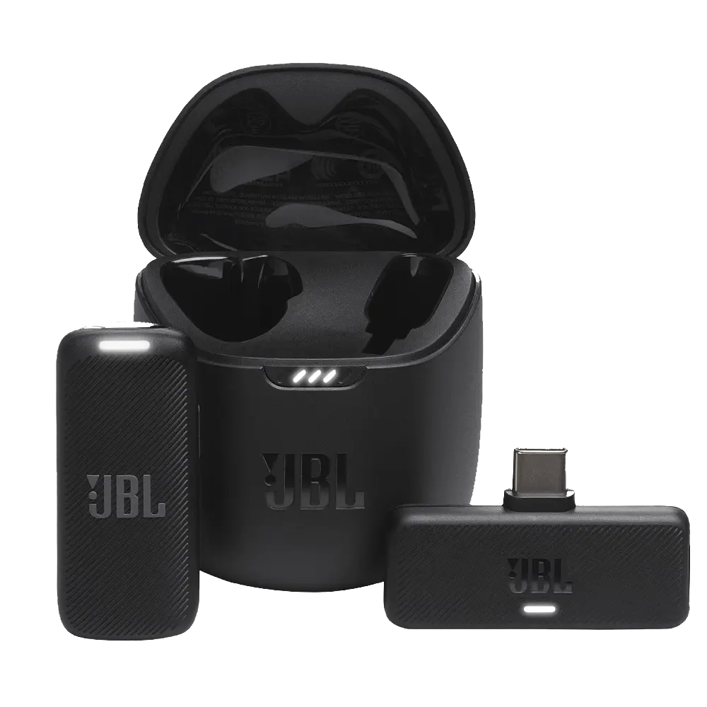 JBL QUANTUM STREAM WIRELESS - CLIP-ON WIRELESS MIC WITH USB-C DONGLE