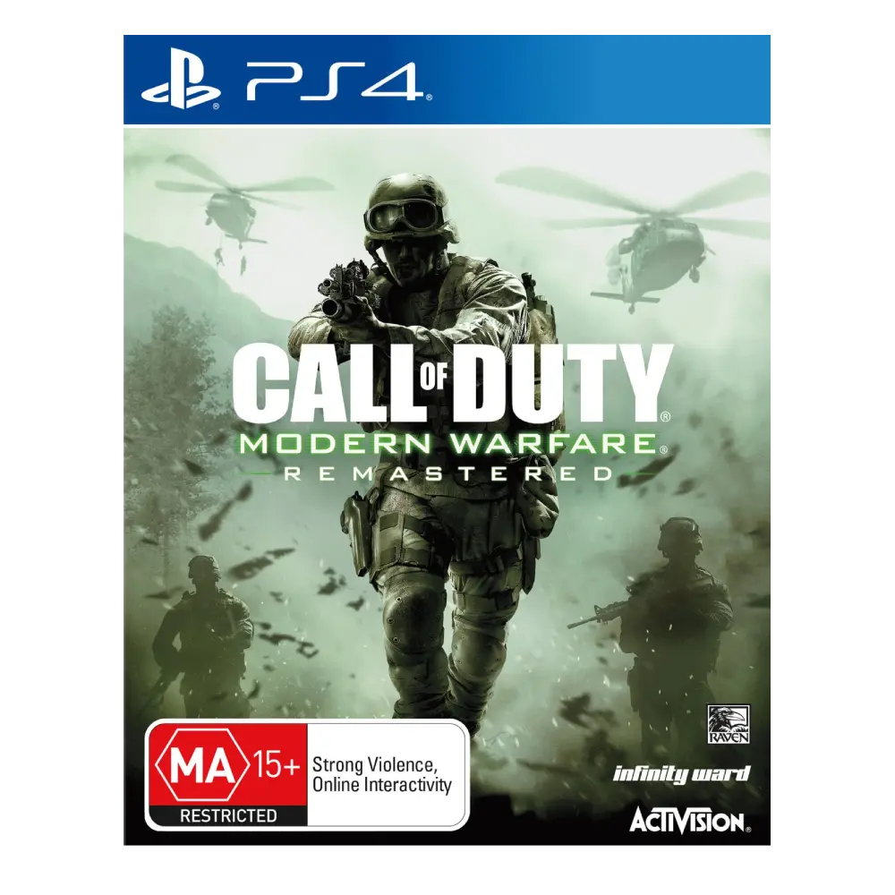 JUEGO PS4 CALL OF DUTY MODERN WAR FARERE MASTERED