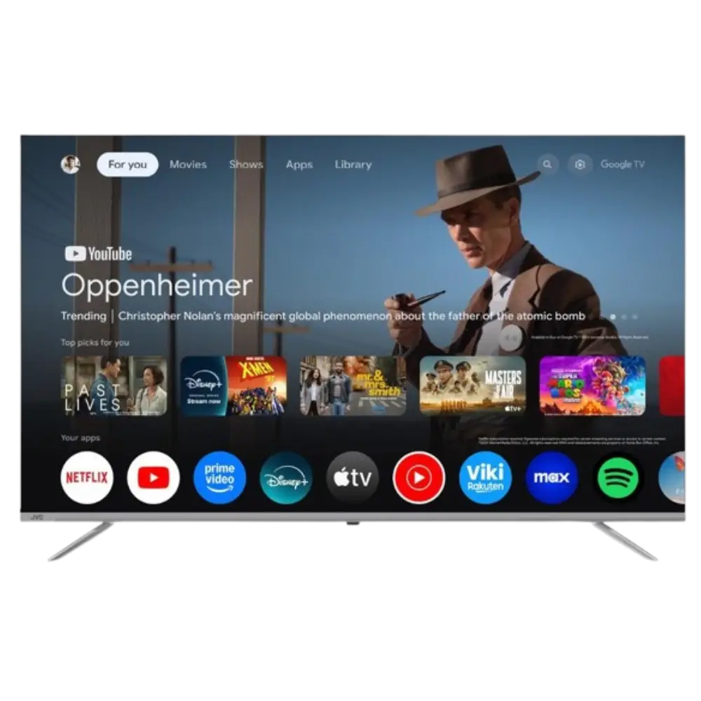 SMART TV JVC 43'' LT-43KM4584 QLED FHD GOOGLE TV