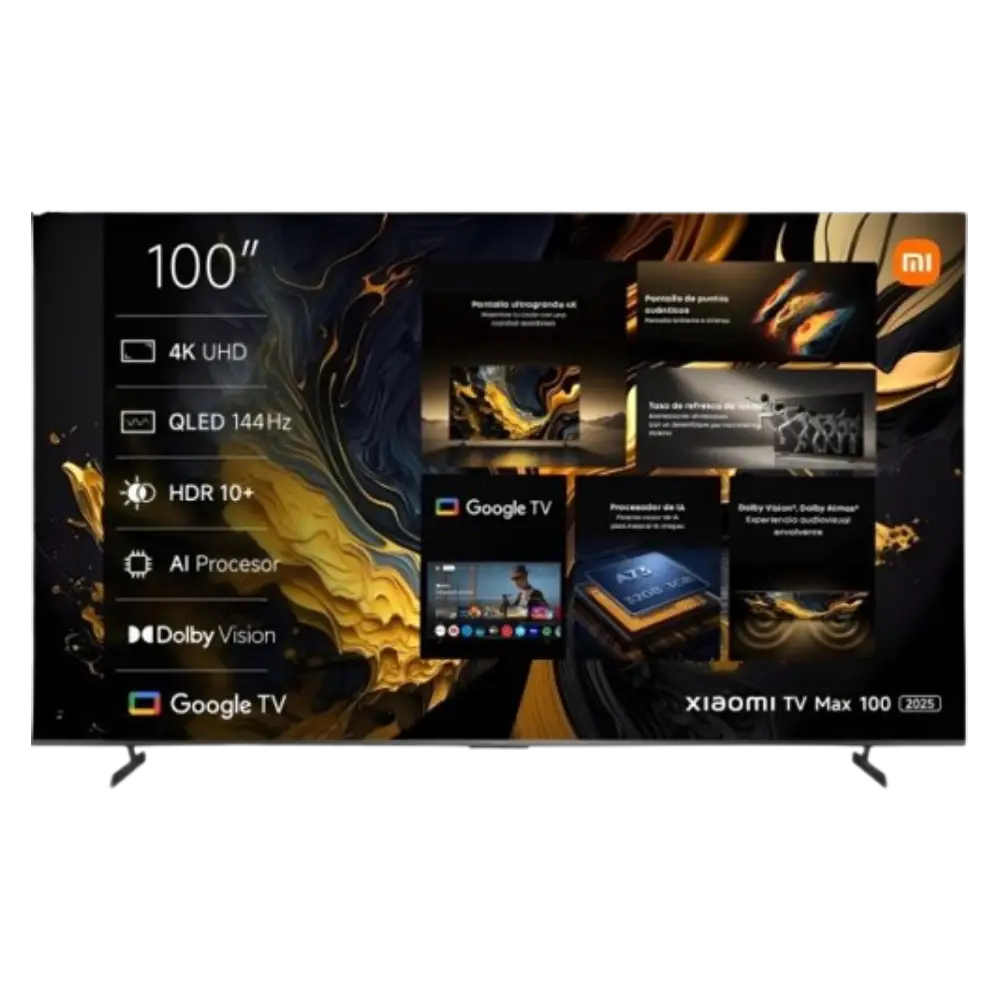 SMART TV XIAOMI TV MAX 100 2025 100'' L100MA-MAXLA QLED 4K GOOGLE TV